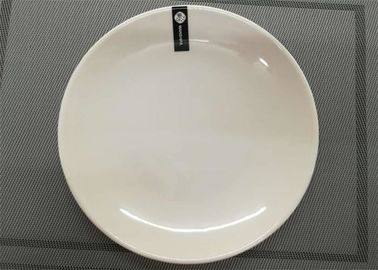 El servicio de mesa crudo de la porcelana fija color DESCONOCIDO del blanco del peso 250g del diámetro los 23cm de la placa