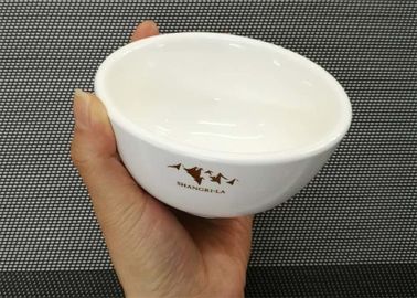 El servicio de mesa de la porcelana del peso 181g fija el cuenco de sopa redondo de cerámica con el logotipo Dia.10cm