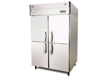 El aire refrescó -15 a las puertas comerciales del sólido del congelador de refrigerador de -18°C 2/4/6 verticalmente Alcance-en el congelador