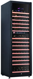 Congelador de refrigerador comercial del refrigerador de vino del compresor con temperatura superior y más baja