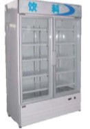 Puertas comerciales del congelador de refrigerador del refrigerador de la exhibición de la bebida dos
