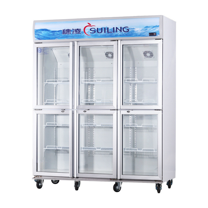 Anuncio publicitario de la eficacia alta fan del refrigerador de la