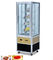 Refrigerador de cristal de la exhibición de la torta de los lados CP-400 cuatro/congelador de refrigerador comercial