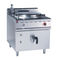 Máquina de ebullición vestida indirecta de la cocina de la sopa de los equipos 150L de la cocina de la cacerola del gas de JUSTA
