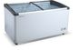 Congelador de refrigerador comercial del pecho de cristal superior de la puerta para la comida congelada WD-330