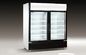 Congelador de refrigerador comercial LC-1000M2F, escaparate vertical con la puerta de cristal