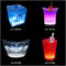Capacidad grande de acrílico plástica de encargo del cubo de hielo de Logo Bar Led Wine Cooler