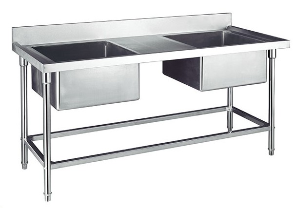 fregadero doble cocina