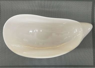 La trompeta blanca del servicio de mesa de la melamina - Shell - forme el peso 405g de la longitud los 25cm del plato