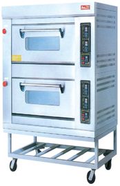 Provea de gas los hornos eléctricos RQL-24BQ de la hornada 220V con dos capas para la cocina comercial