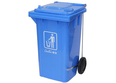 60L 100L 120L 240L rueda contenedor de basura de plástico Protección del medio ambiente tamaño del contenedor de basura
