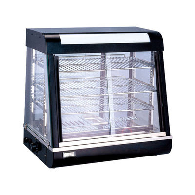 JUSTA Vitrina de vidrio eléctrico Vitrina de calefacción Cabinet de calefacción Vitrina de alimentos Cabinet de alimentos Equipo de cocina comercial Equipo de restaurante y hotel