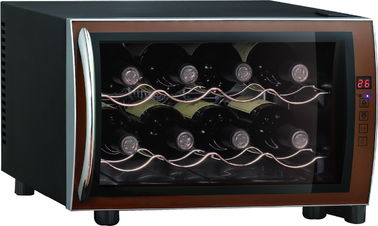 Congelador de refrigerador comercial del refrigerador de vino con el sistema inteligente del termóstato