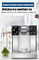 máquina de hielo inteligente de acero inoxidable Snowlake de 55 kg negra 220V 50HZ