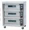 control de temperatura comercial de la sincronización del horno del gas eléctrico 120Kg 600*400m m