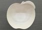 Apple forma el cuenco blanco de la porcelana del peso 154g del diámetro el 15cm del cuenco del servicio de mesa de la melamina