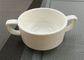 4&quot; el servicio de mesa apilable blanco de China de la porcelana del cuenco de sopa de la porcelana fija el peso 259g