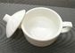 4&quot; el servicio de mesa apilable blanco de China de la porcelana del cuenco de sopa de la porcelana fija el peso 259g