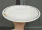 La placa redonda de cerámica con servicio de mesa de la porcelana del logotipo fija el peso 744g del diámetro los 25cm