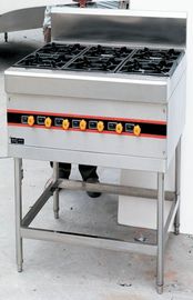 Tipo de suelo Estufas de gas de cocción comerciales de 40 kW 4-8 quemador