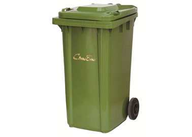 60L 100L 120L 240L rueda contenedor de basura de plástico Protección del medio ambiente tamaño del contenedor de basura