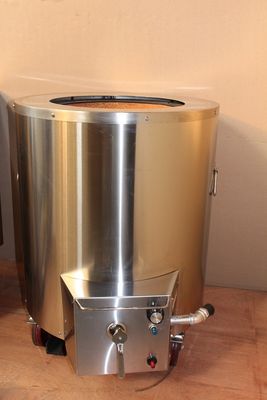 Popular de Oriente Medio Naan de acero inoxidable natural horno redondo Tandoor