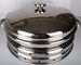 Cookware del acero inoxidable/plato de frotamiento redondos hidráulicos del top de rollo de rotación